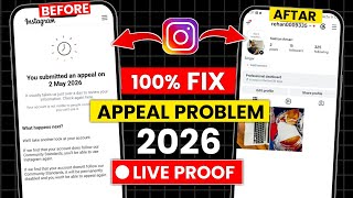 You submitted an appeal instagram problem solve | How to fix you submitted an appeal instagram 2026