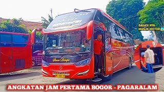 PO Sinar Dempo‼️Satu Satunya Bus Tujuan Pagaralam Dari Terminal Baranangsiang || Bagasi Luas Motor😱