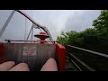 *4k* carolina goldrusher carowinds front row pov