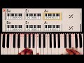 Autumn Leaves  |  Easy piano tutorial  |  Key Am (C major)  |  www.pianolesopgehoor.nl