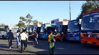 GSRTC BUS Video Gandhinagar #subscribe #youtube #likes