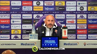 Conferenza stampa Italiano pre Sassuolo-Fiorentina: “La situazione ucraina è inconcepibile”