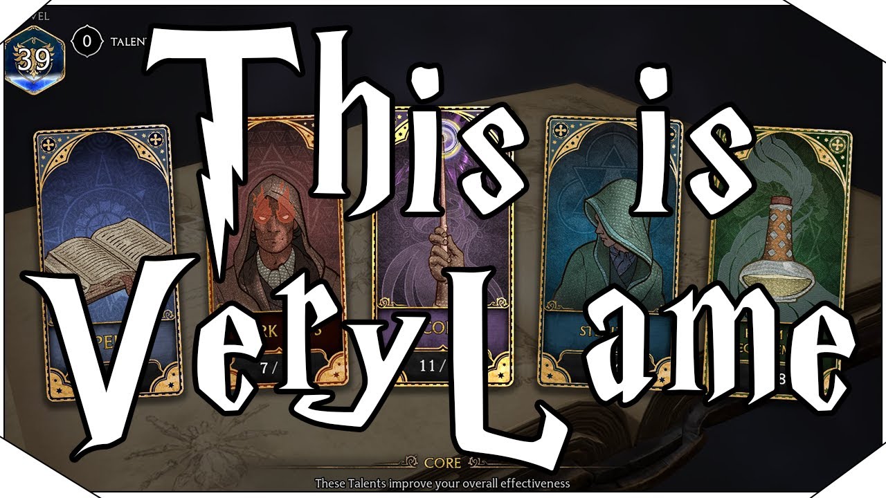 Why Is Hogwarts Legacy S Talent Tree So Boring Youtube