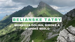 Belianske Tatry | Široké sedlo | Monkova dolina | 2160p60 | 4K