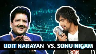 Udit Narayan Vs Sonu Nigam - Same song diffrent voice.