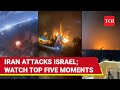 Iran Attacks Israel: 5 Dramatic Videos Expose Iron Dome, Arrow Failure | Mossad | Tel Aviv | IDF