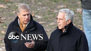 Prince Andrew issued a statement about Jeffrey Epstein