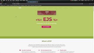 Full Stack Web Developer Course: 9_8 - Using EJS