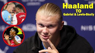 Just in✅Erling Haaland sent perfect response after Arsenal's brutal revenge #arsenalvsmancity