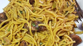 Chicken Chowmein, step by step Recipe Video II Real Nice Guyana  (HD)