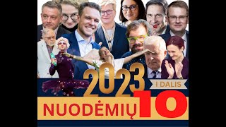 2023-ieji: VALDŽIOS NUODĖMIŲ DEŠIMTUKAS. I DALIS. 10-6 VIETOS.