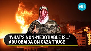 Abu Obaida's Big Statement On Ceasefire As Gaza Truce Talks Hit Fresh Hurdle Ahead Of Ramadan