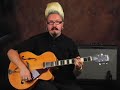 electric guitar demo gretsch jazz box archtop hollowbody