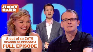 How Did You Celebrate The Recession Ending? | Jimmy Carr | 8 Out of 10 Cats S9 E4 | Full Episode