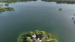 Lake Columbia Located in Irish Hills of Brooklyn, Michigan