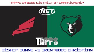 TAPPS 5A Boys Basketball District 2 Championship: Bishop Dunne vs Brentwood Christian