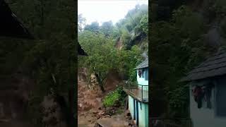 #today #live #flood #mandi #himachalpradesh #2023 #nature #kullumanali #most #dangerous #manali #nh