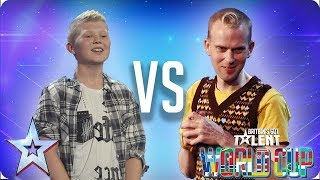 Kieran Gaffney vs Robert White | Britain's Got Talent World Cup 2018