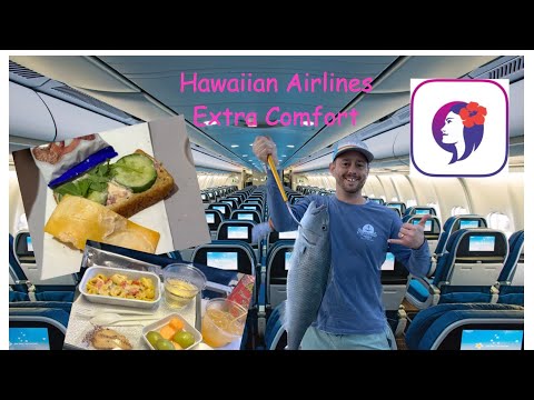 Are Hawaiian Airlines seats comfortable?