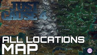 Just Cause 4 All Locations Map (download In The Description)