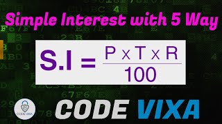 Simple Interest | 5 Way to Calculate Simple Interest in Java Programming - Code Vixa