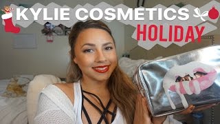 Kylie Cosmetics Holiday Collection Swatches/Mini Reviews