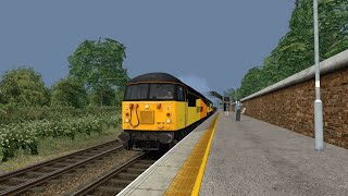 TS2020: Day Trainspotting at West Green - Freight Action on Fictional Suffolk route