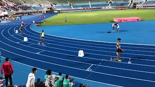 108年全國運動會男子組田徑4x400公尺接力預賽第一組 桃園市、新北市、高雄市