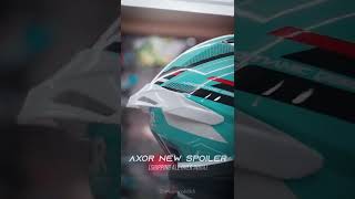 Axor New Spoiler | New Helmet Spoiler