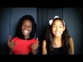 Ariana Grande / Mac Miller The Way cover by Ashley (12) and Dante (14)