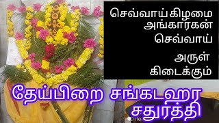 செவ்வாய் கிழமை சங்கடஹர சதுர்த்தி தரிசனம், அங்காரகன் விநாயகரின் அருளும், 16 செல்வங்களும் கிடைக்கும்