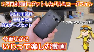 [Smartphone] A video of me playing around with the Balmuda Phone I got in Akihabara for 20,000 ye...