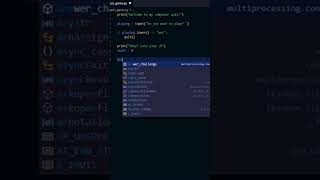Mini project in Python - Quiz game🐍 #programming #python #코딩 #파이썬 #coding