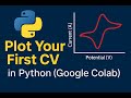 Plot Your First CV in Python | Google Colab Tutorial for Electrochemists