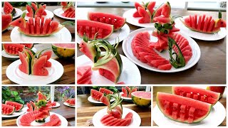 5 Watermelon Ideas Creative Food Art and Cutting Tricks