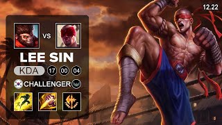 Lee Sin vs Wukong Jungle - KR Challenger - Patch 12.22 Season 12