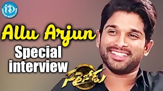 Allu Arjun Special Interview About Sarrainodu Movie || iDream Filmnagar