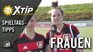 XTiP Spieltagstipp mit Valentina Finestra und Anna Farina Kaiser (beide Bayer 04 Leverkusen II)