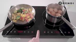 HENDI Induction cookers \u0026 induction hot plate BLACK LINE 239421 239391 239414 239384