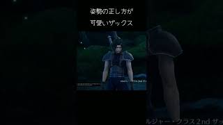 姿勢の正し方が可愛いザックスｗ【CCFF7R】