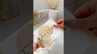 Pack with me✨ #jewelry #packingorders #asmr #アクセサリー