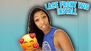 Trying A Low Hairline Lace Front!! (beginner friendly)|hairvivi