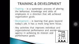 Chapter 5: Training & Development