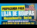 Vinheta para loja de roupas em Massachusetts Boston locutora brasileira voz feminina loja de roupas