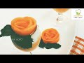 മാമ്പഴം കൊണ്ട് ഒരു മധുരം mango mousse with less ingredients yem cuisine world no egg no gelatin