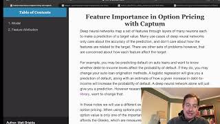 Deep Neural Network Feature Attribution with Captum