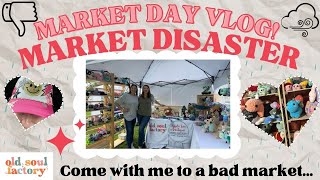 MARKET DAY DISASTER! - Come with me to my crochet market -