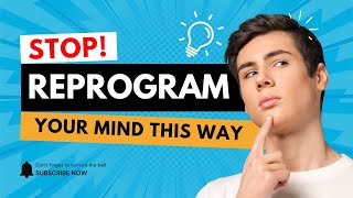 STOP! Reprogram Your Mind This Way for Success!|#motivation