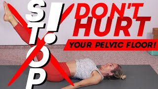 Most common exercises that can hurt your pelvic floor (and how to do them right)