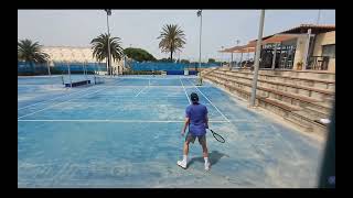 Tobias Bayer vs Florian K. / Matchtraining / Robinson Club - Cala Serena ( myFun dyFun 🤣 )